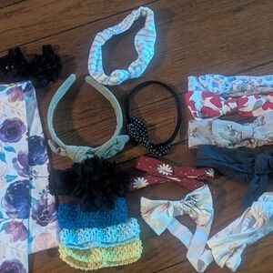 Colorful Kids Headband Set